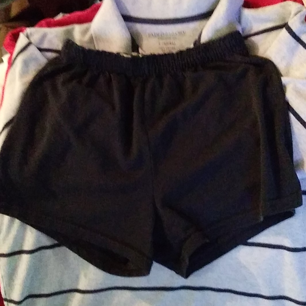 Bundle 3 For $15.   12/14 girl. Black shorts with split sides(tbd1)